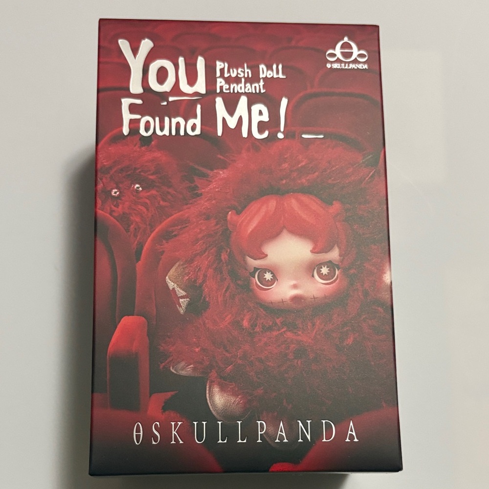 POP MART SKULLPANDA "You Found Me!" Plush Doll Pendant - Ghostie - Picture 3 of 5
